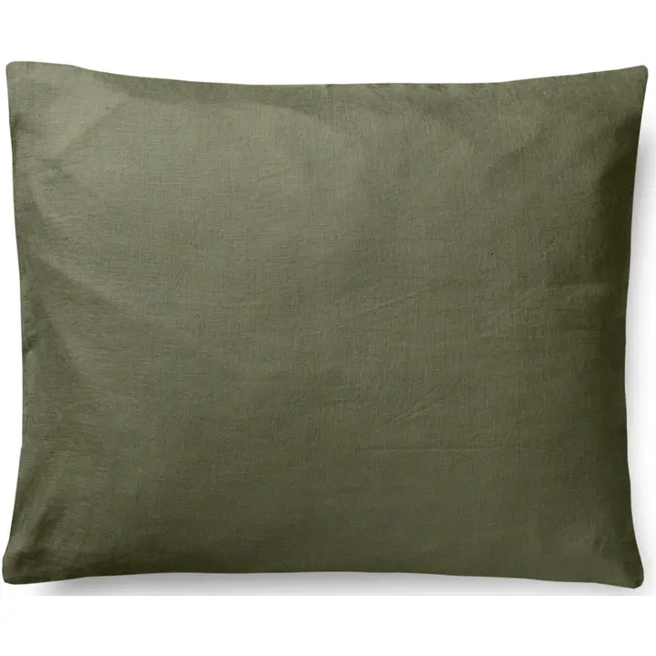 Finlayson pellavatyynyliina Lino jäkälänvihreä 50x60cm