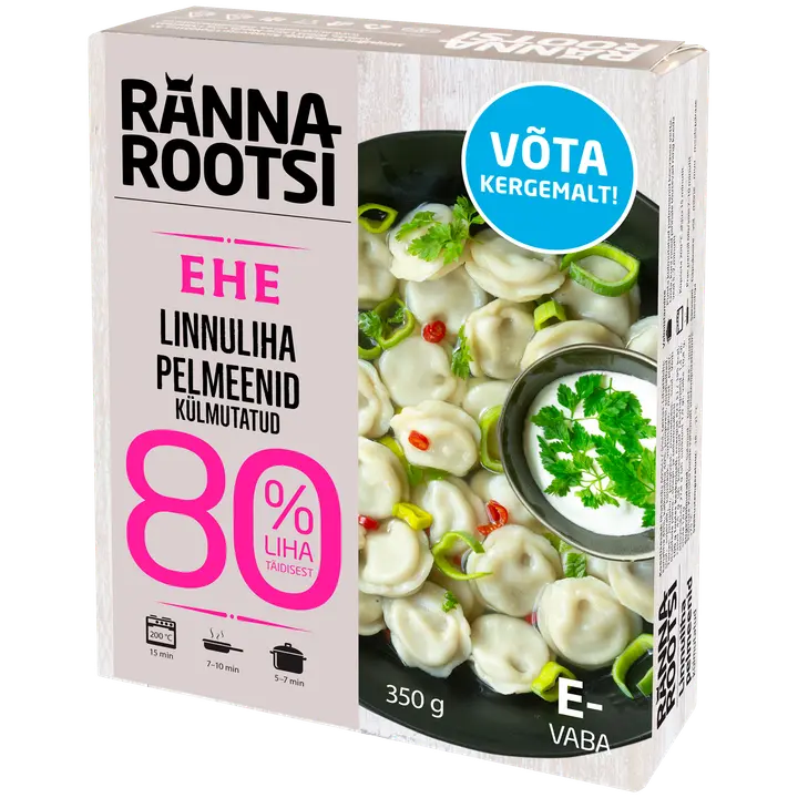Ehe linnuliha pelmeenid, 350g