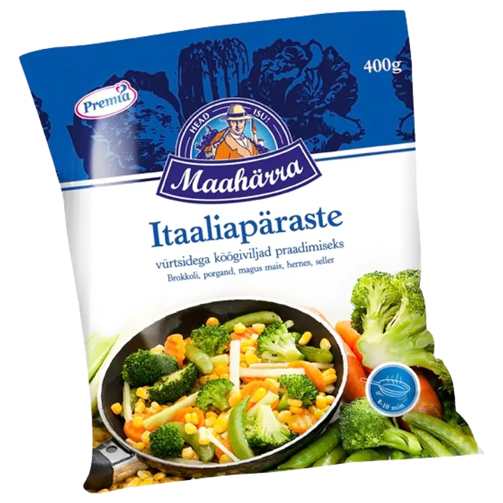 Aasiapäraste vürtsidega köögiviljad praadimiseks, 400 g