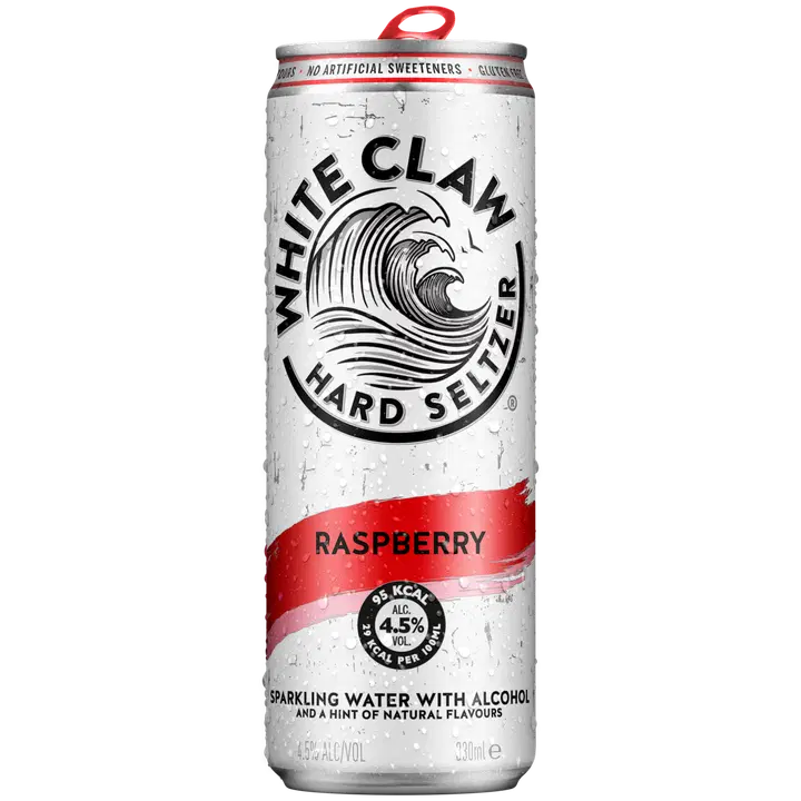 White Claw Hard Seltzer Raspberry muu alkohoolne jook 4,5%vol 330 ml