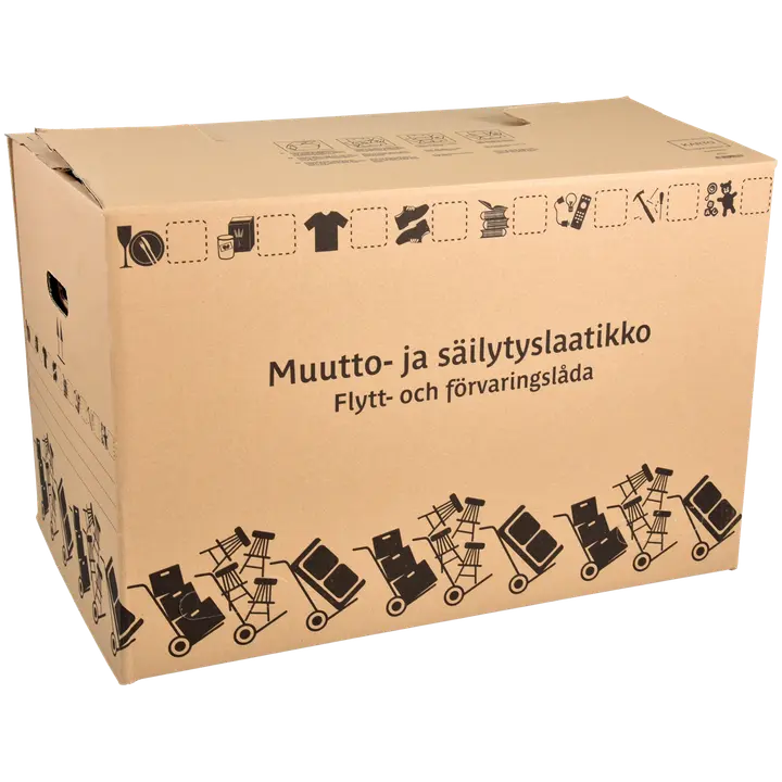 Karto muuttolaatikko 570 x 370 x 370 mm B50RR
