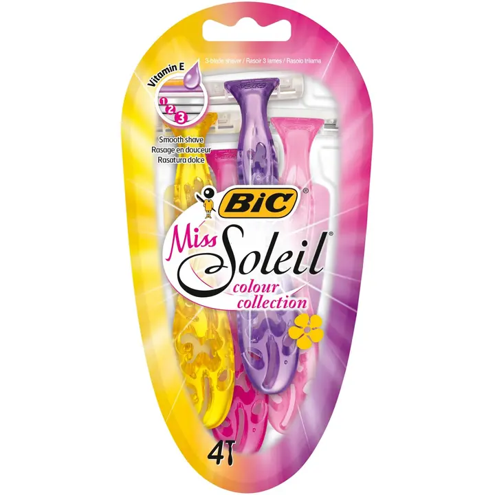 BIC varsiterä Miss Soleil Colour Collection 4-pack