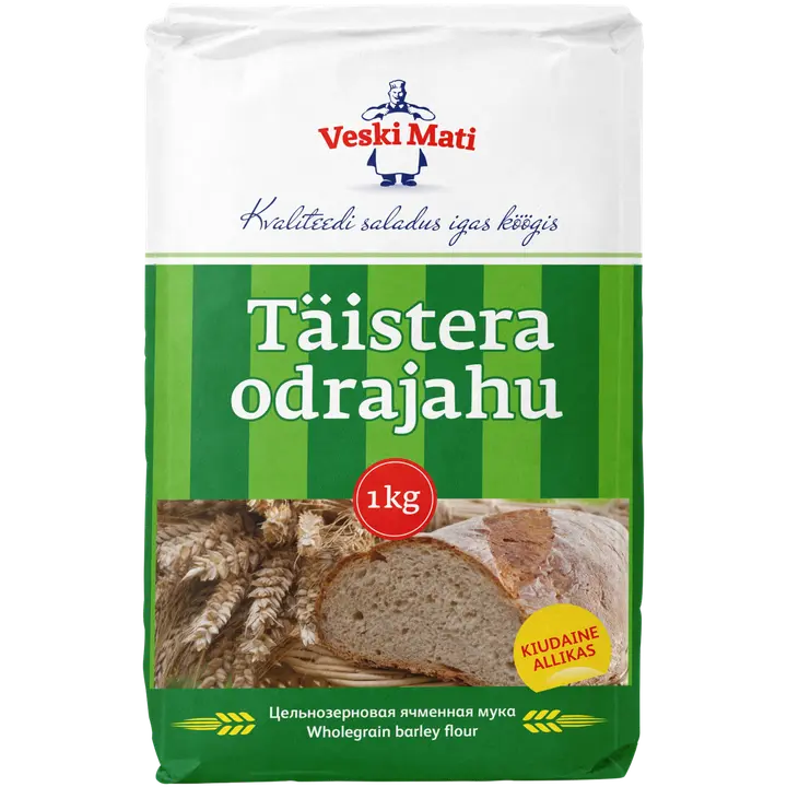 Veski Mati täistera odrajahu 1kg