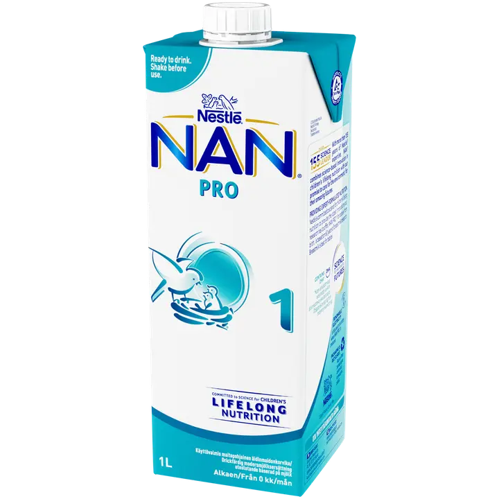 Nestlé NAN PRO 1 Äidinmaidonkorvike 1000ml