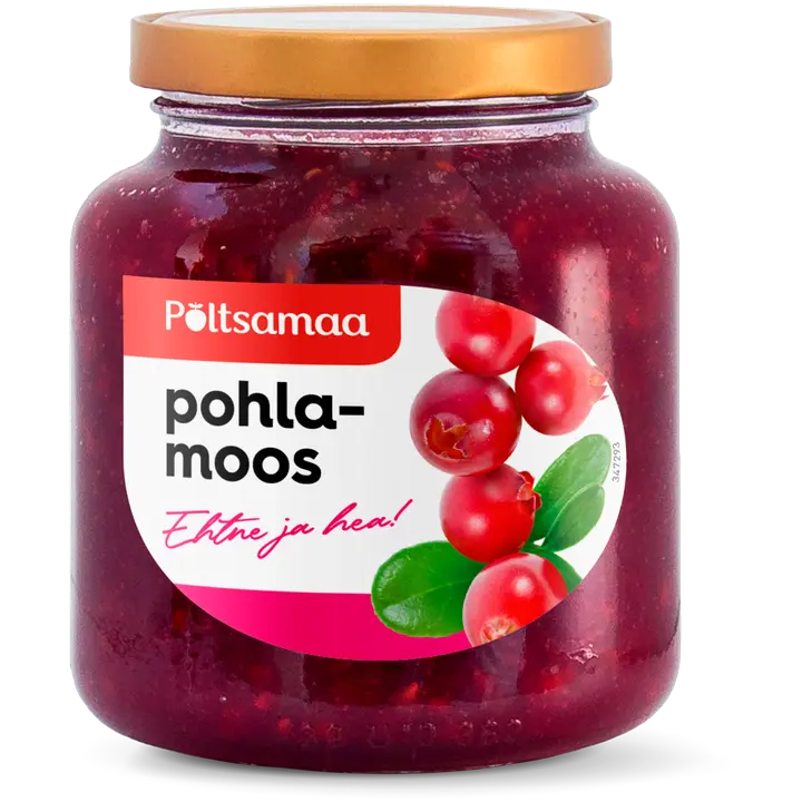Põltsamaa pohlamoos 380g