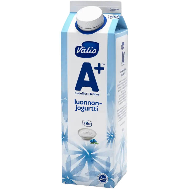 Valio A+™ luonnonjogurtti 1 kg laktoositon