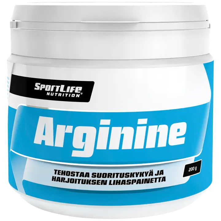 SportLife Nutrition Arginine 200g L-arginiinijauhe