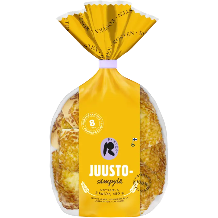 Rosten Juustosämpylä 8 kpl 480 g