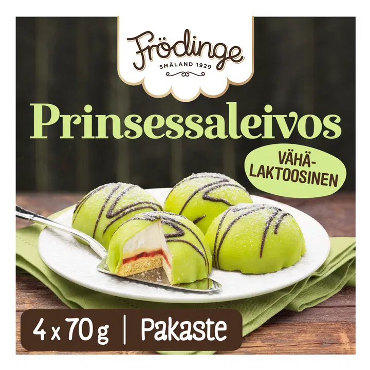 Frödinge prinsessbakelse fryst 4x70g
