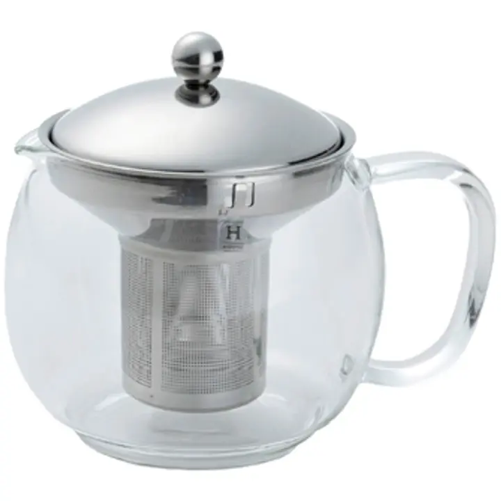 Teekann filtriga 1,2 l, klaas