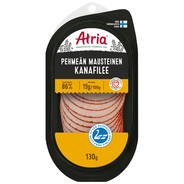 Atria Pehmeän Mausteinen Kanafilee 130g