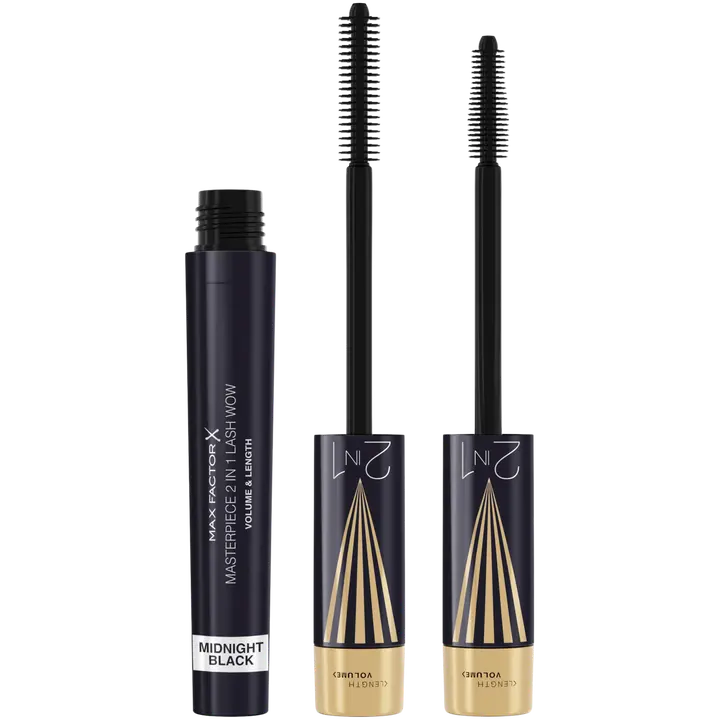 Max Factor Masterpiece 2in1 Mascara Midnight  Black 7 ml ripsiväri