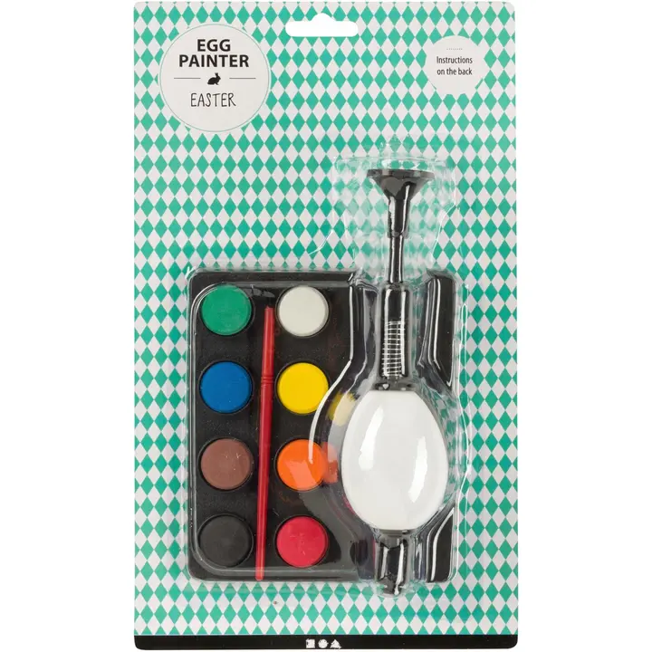 Munanmaalaussetti 16,5 cm musta