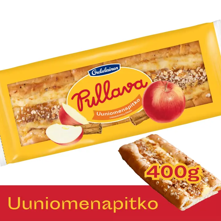 Oululainen Pullava Uuniomenapitko 400g, kausimaku