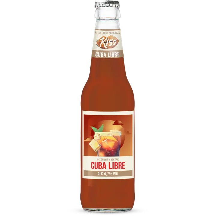 Kiss Cuba Libre kokteil muu alkohoolne jook 4,7%vol 330 ml