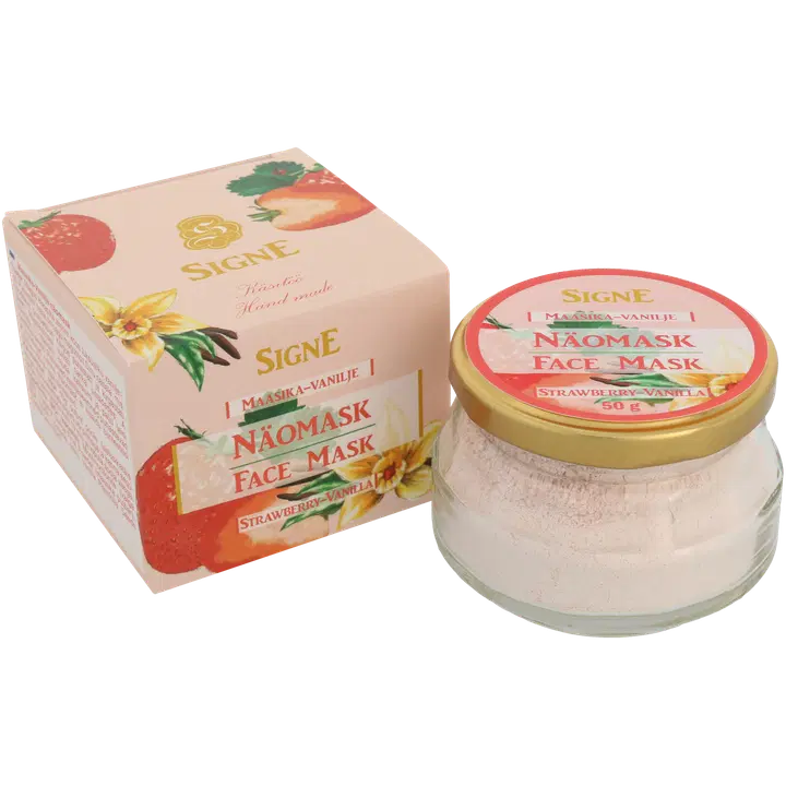 Maasika vanilje näomask Signe Seebid 50g