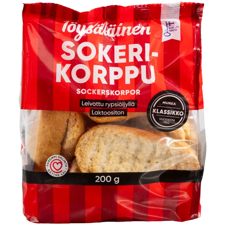 Töysäläinen sokerikorppu 200g