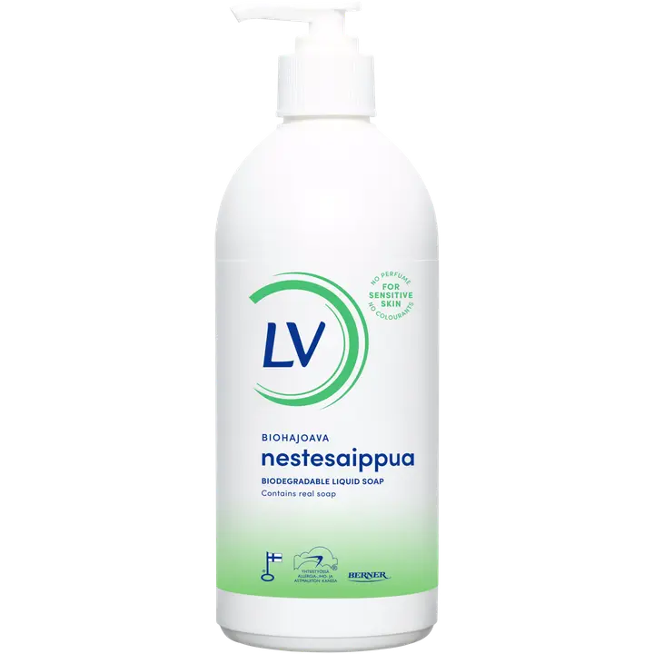 LV 500ml Biohajoava nestesaippua