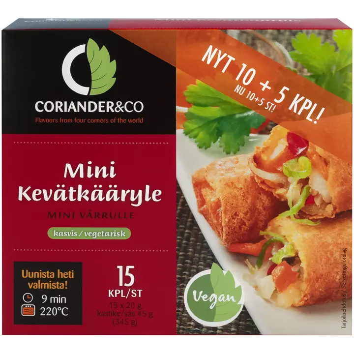 Coriander & Co Mini Kevätkääryle kasvis 345g Pakaste