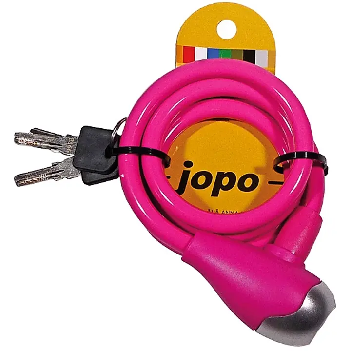 Helkama Jopo vaijerilukko 10x1000mm fuksia