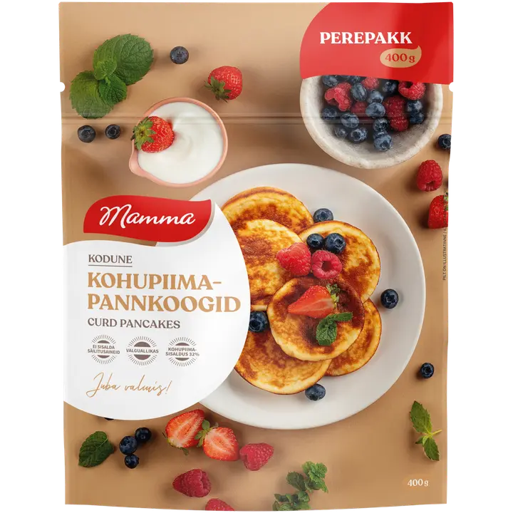 Mamma Kohupiimapannkoogid 400G