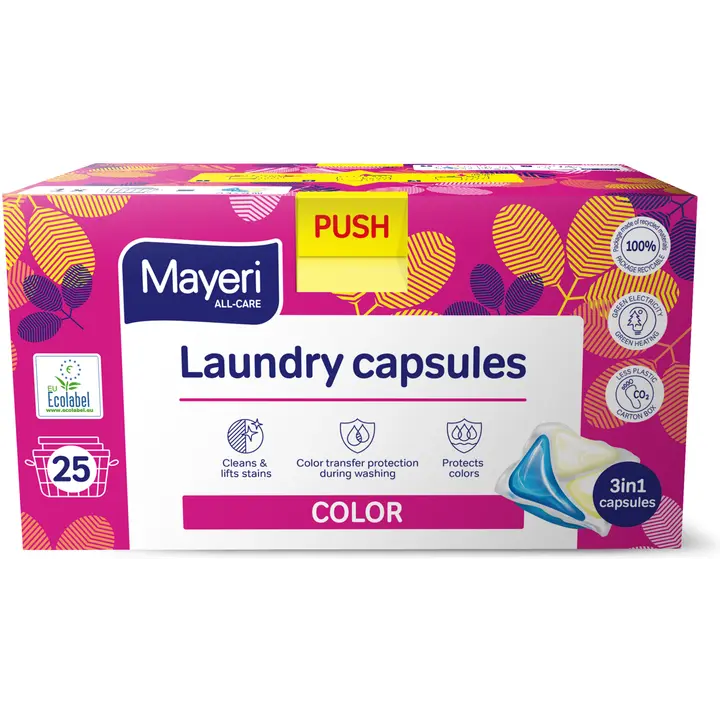 Pesugeelikapslid Mayeri All-Care Color 25Tk