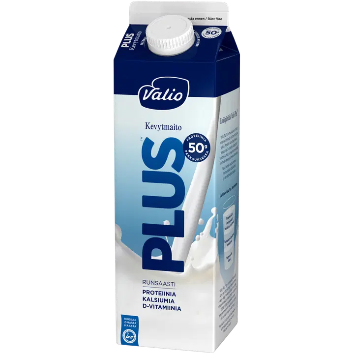 Valio Plus™ kevytmaito 1 l