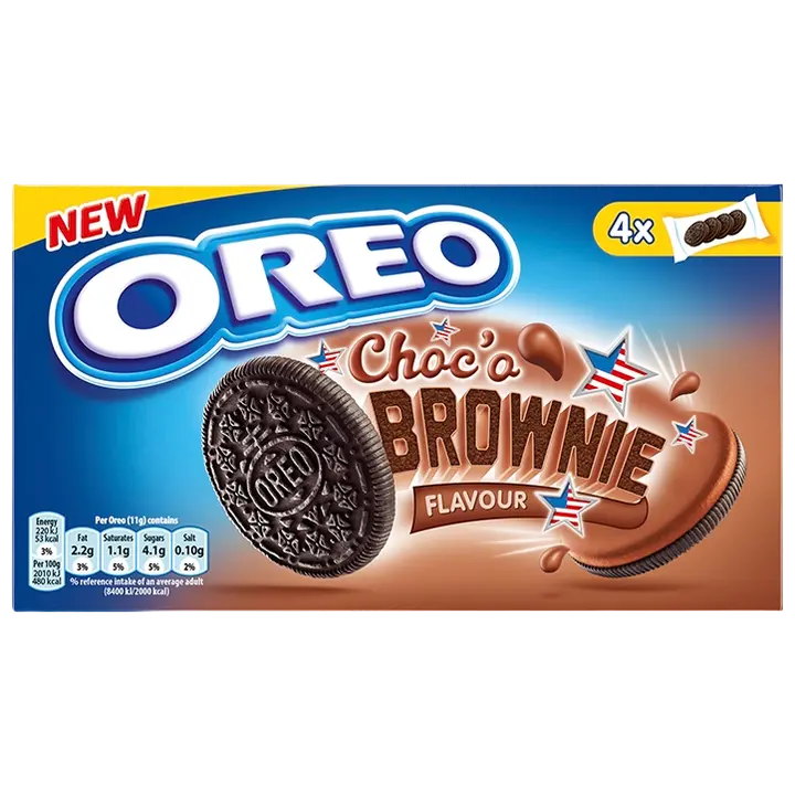 Oreo Choc´o Brownie kreemitäidisega šokolaadiküpsised 176 g
