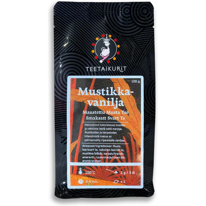 Teetaikurit 100g mustikka-vanilja tee