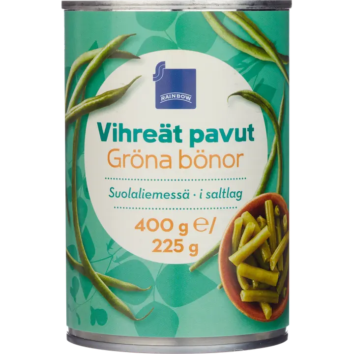 Rohelised oad soolvees 400/220 g