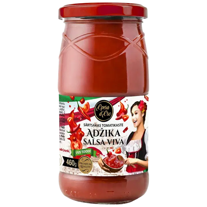 Opera d `oro särtsakas tomatikaste  adzika salza 460gr