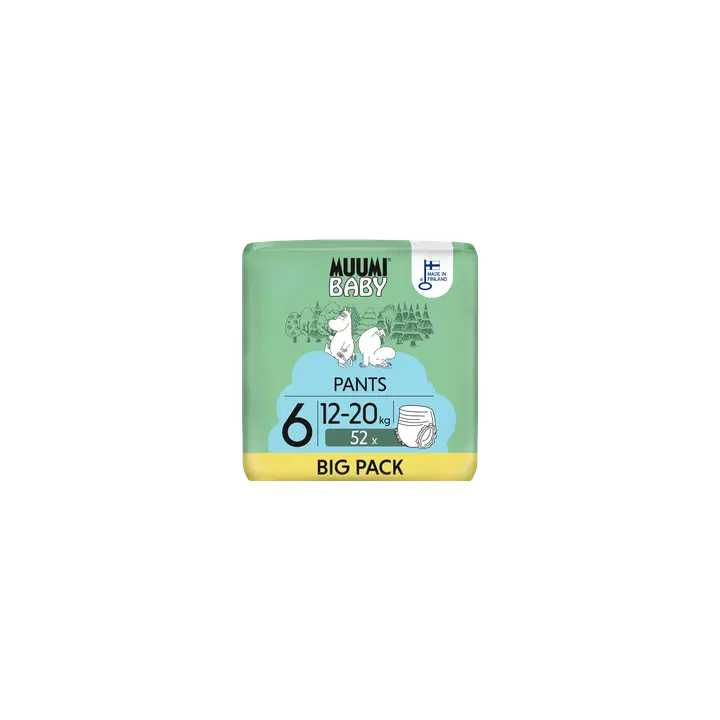 Muumi Baby Pants housuvaippa 6 - 52 kpl 12-20 kg