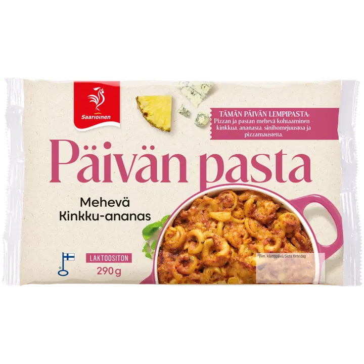 Saarioinen Mehevä Kinkku-ananaspasta 290g