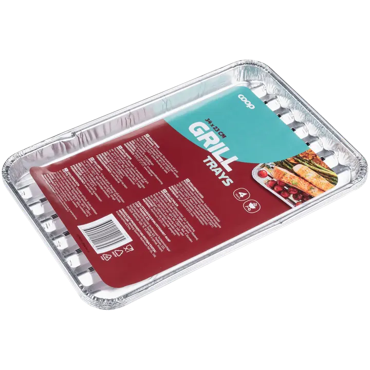 Coop grillausalusta 34x23 cm 4 kpl