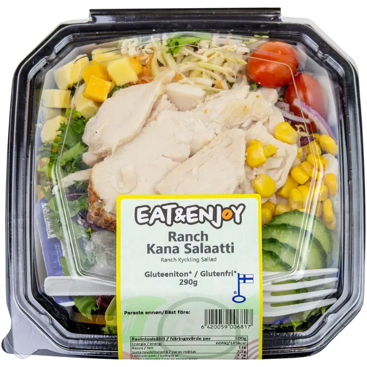 Eat & Enjoy Ranch Kanasalaatti 290g