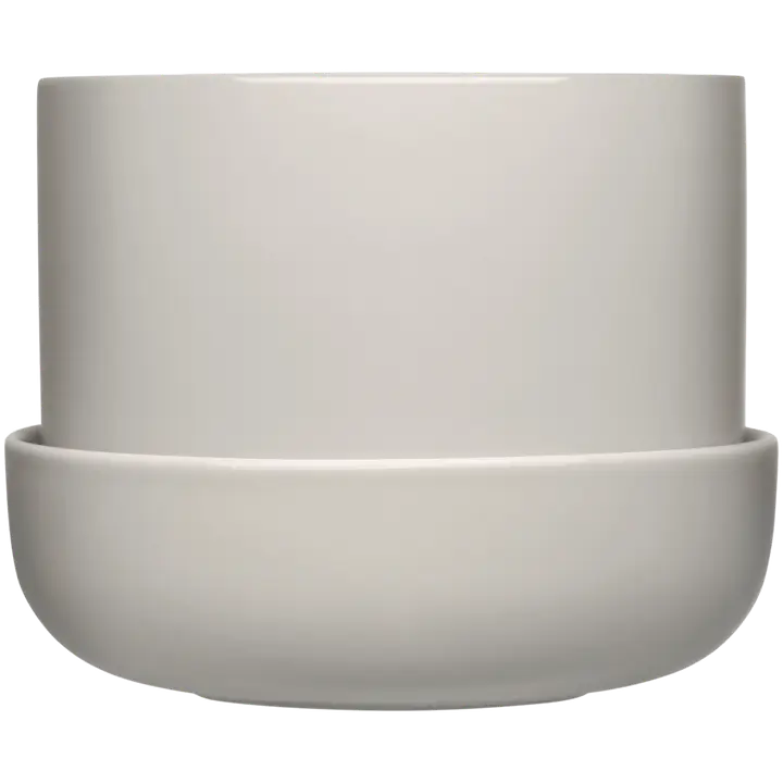 Iittala Nappula ruukku ja vati S 170x130 mm vaaleanharmaa