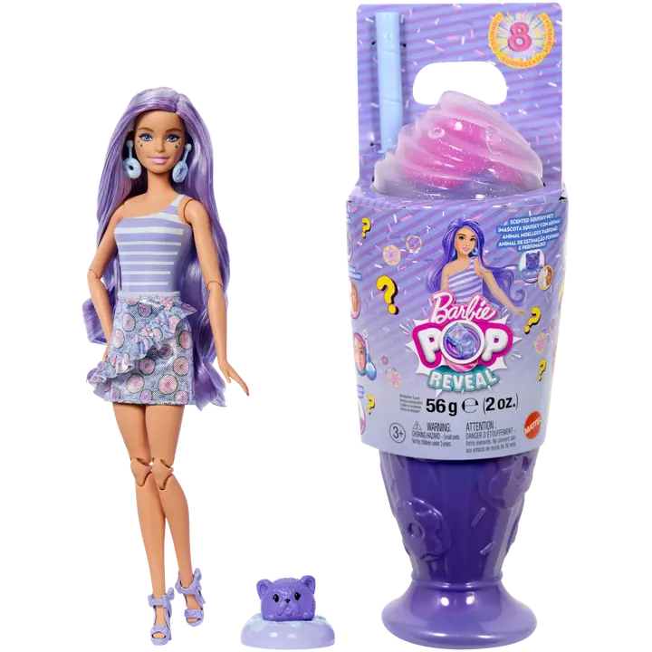 Barbie pop reveal treats sari lila