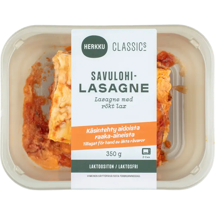 Herkku Classics Savulohilasagne 350g