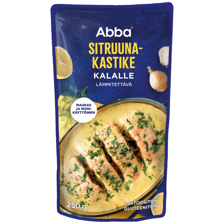 Abba Laktoositon sitruunakastike kalalle 250g