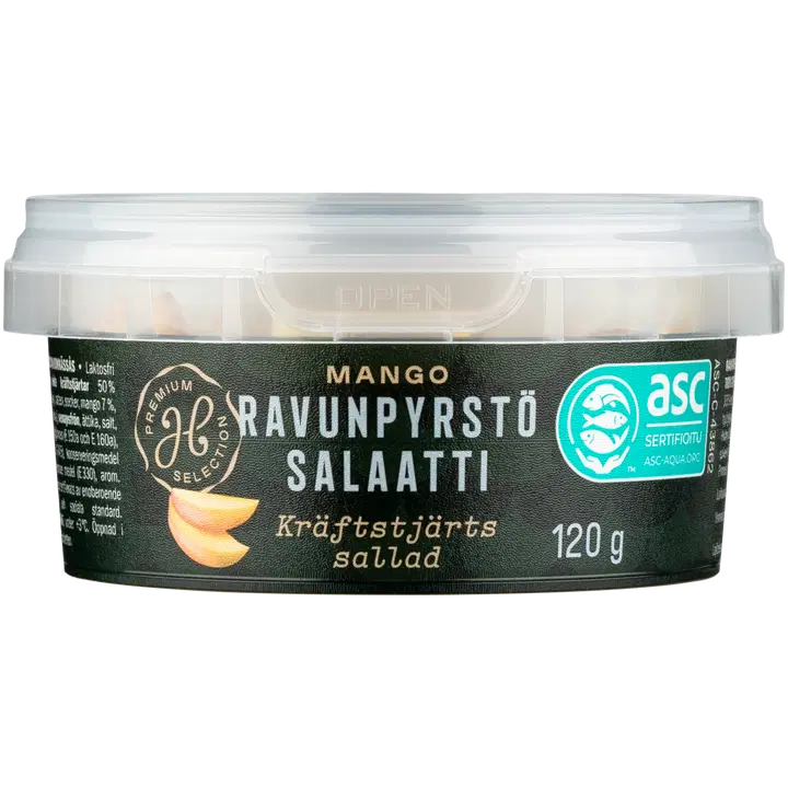 Herkku Mango ravunpyrstösalaatti 120 g