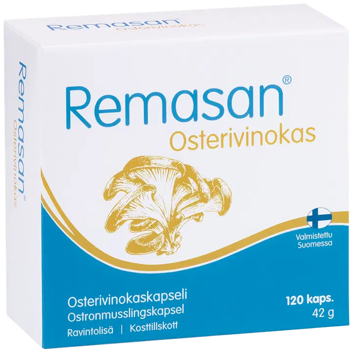 Remasan osterivinokaskapseli 120 kaps
