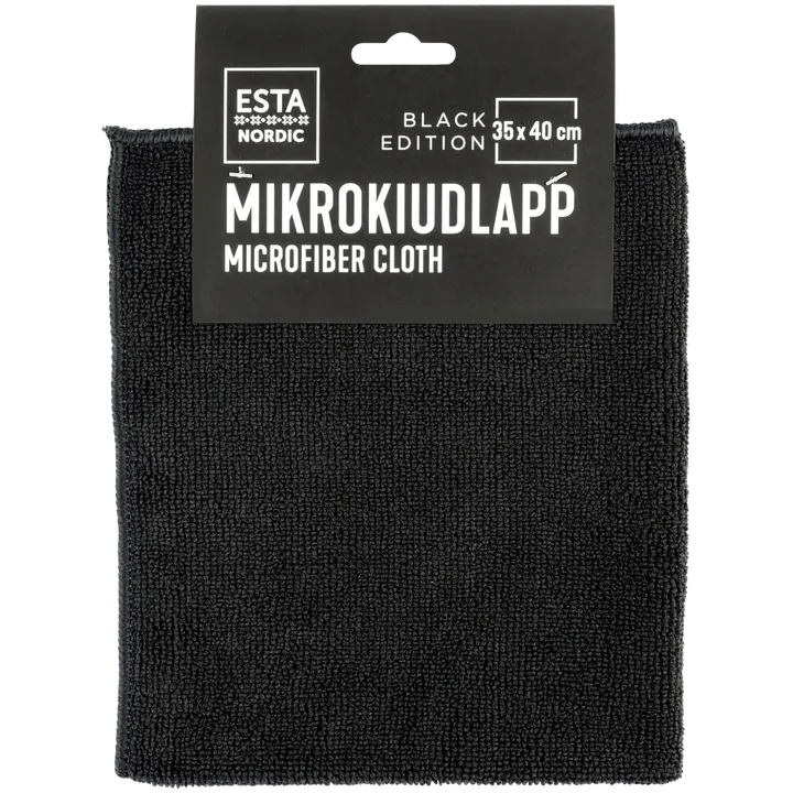 Mikrokiudlapp Esta Nordic Black Edition 35x40cm