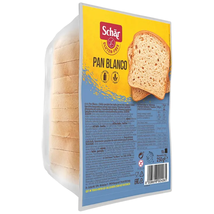 Schär Pan Blanco Gluteenivaba Sai 250 G