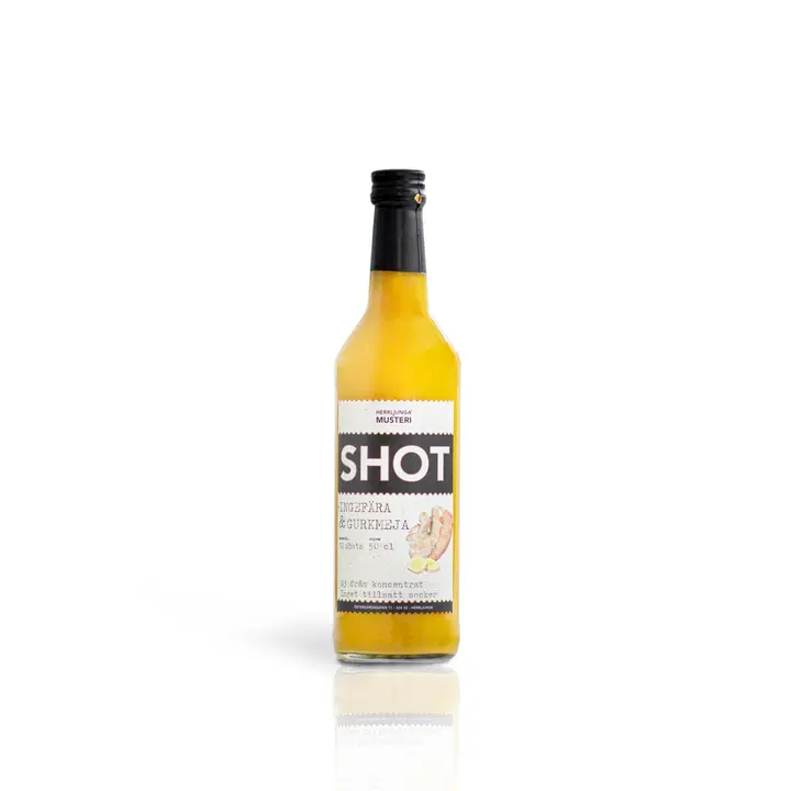 Herrljunga Appelsiini, Omena, Inkivääri, Kurkuma & Lime Shotti 50cl