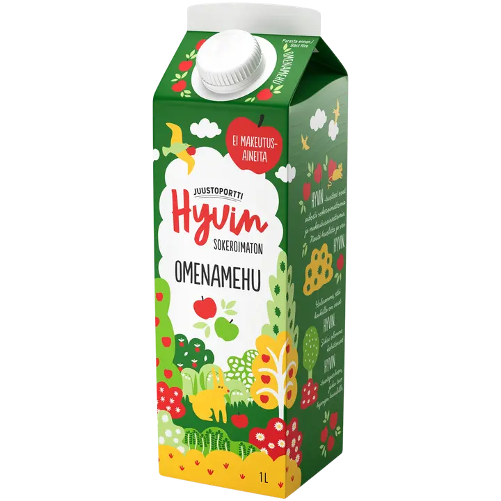 Juustoportti Hyvin mehu 1 l omena