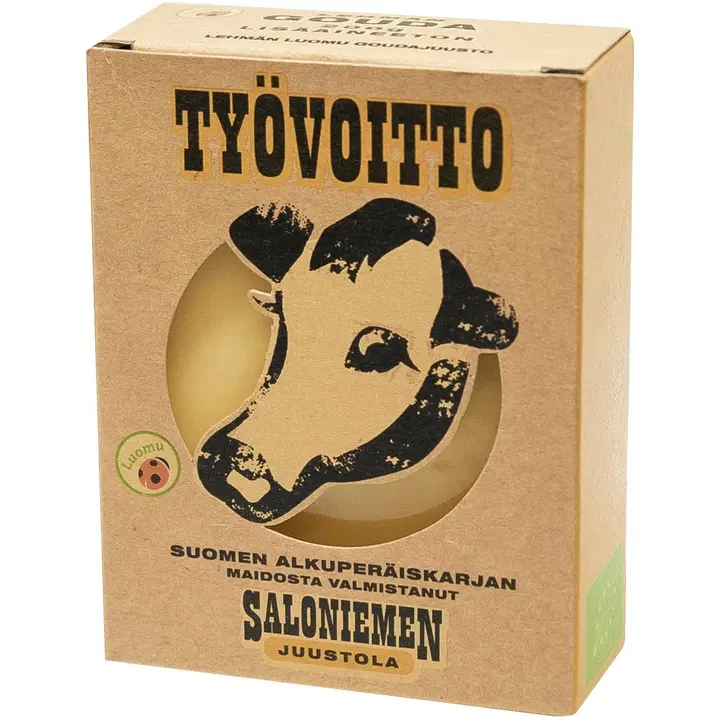 Saloniemen Juustola 200g Työvoitto goudajuusto