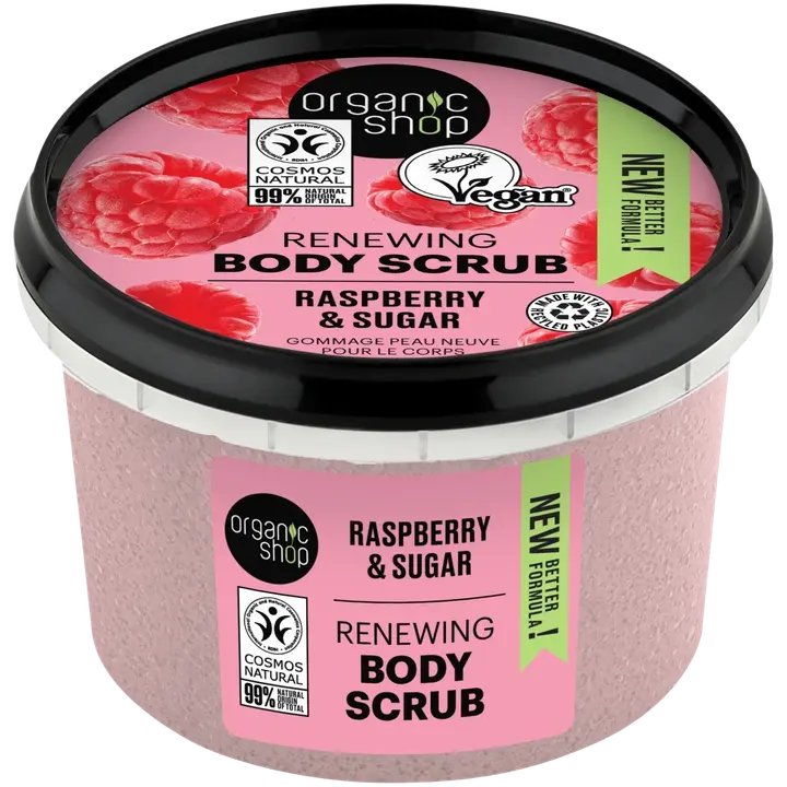Kehakoorija Organic Shop Raspberry 250ml