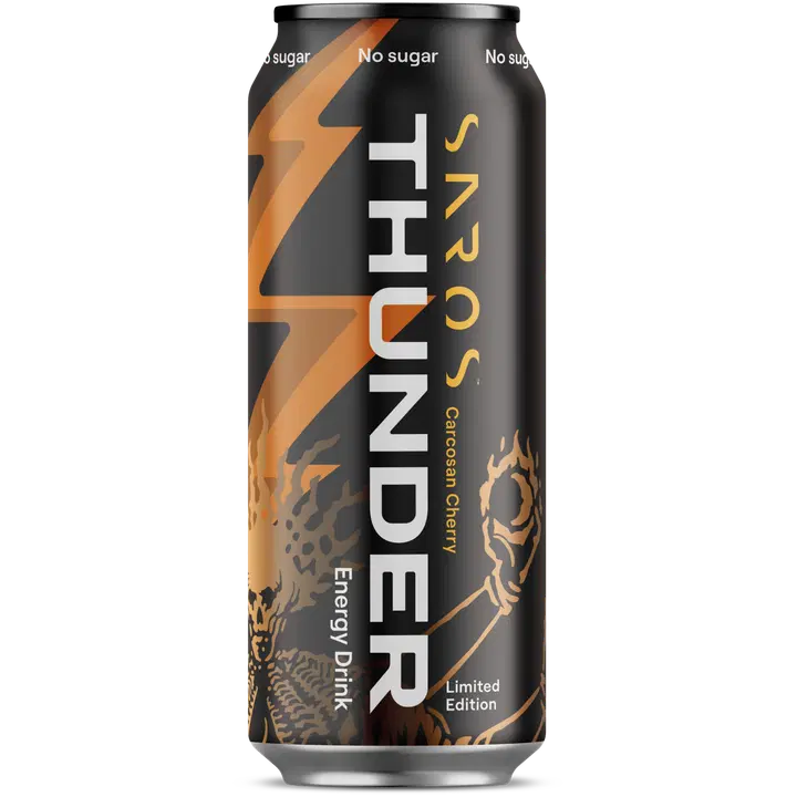 THUNDER ENERGY Saros Carcosan Cherry No sugar energiajuoma 500 ml