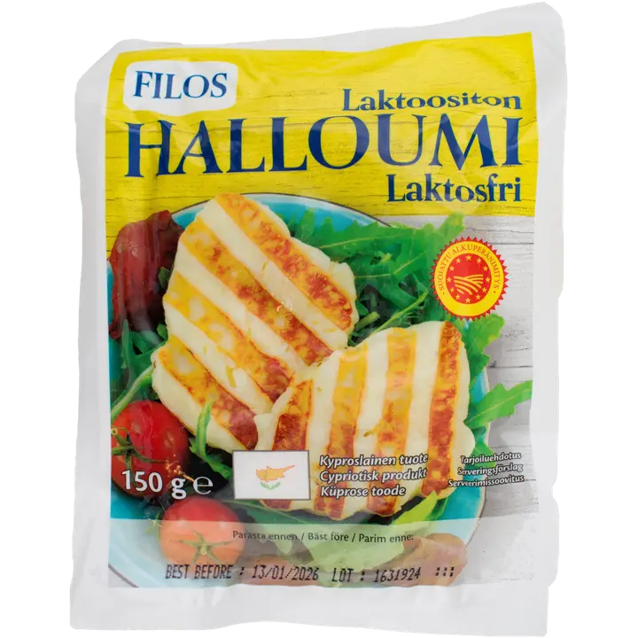 Filos laktoositon halloumi-juusto PDO 150g