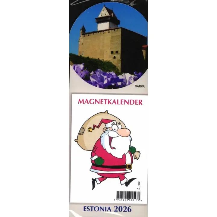 2026 Suveniirkalender magnetil